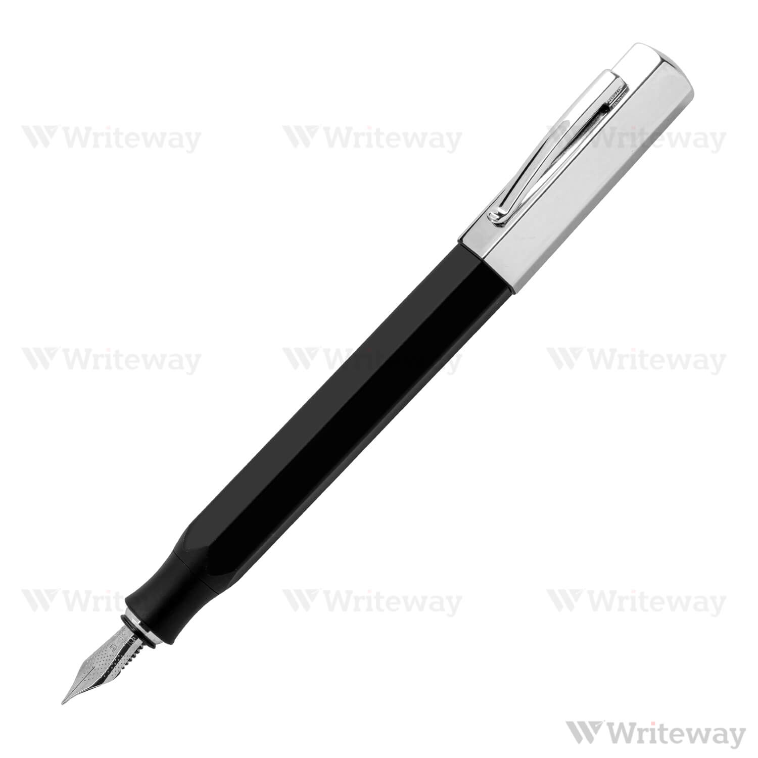 FABER CASTELL ONDORO GRAPHITE FOUNTAIN PEN BLACK MEDIUM